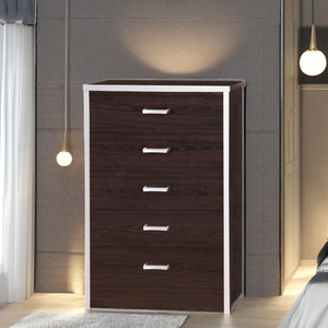 High Quality Wooden Chest of Drawer 5 Drawer Bedroom Wood <b>Storage</b> Cabinet Student <b>Book</b> Shelf Made in Malaysia 14_0003 - Product Image 1
