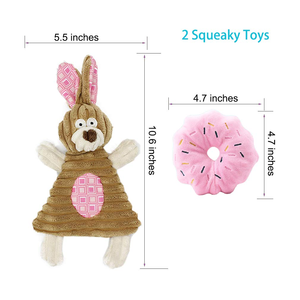 Jouet à mâcher interactif quotidien pour chiens, durable, en caoutchouc TPR écologique, avec corde en tissu tendance, pour soulager l'anxiété - Product Image 3