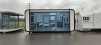 Capsule d'Apple personnalisée en usine de Chine cabine préfabriquée pour maison mobile avec cuisine et salle de bain pour hôtels et chambres d'hôtes
