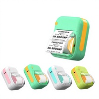 Nouvelle Imprimante Thermique Portable Sans Encre pour Étudiants Transfrontaliers, Machine à Étiquettes Domestique Portative avec Batterie 1200 mAh en Stock