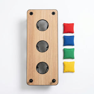 Mini <span class=keywords><strong>jeu</strong></span> <span class=keywords><strong>de</strong></span> Cornhole en bois pour table, avec sacs <span class=keywords><strong>de</strong></span> lancer et sacs <span class=keywords><strong>de</strong></span> céréales, pour l'intérieur et l'extérieur, idéal pour les fêtes <span class=keywords><strong>de</strong></span> famille et les jeux <span class=keywords><strong>de</strong></span> jardin - Product Image 4