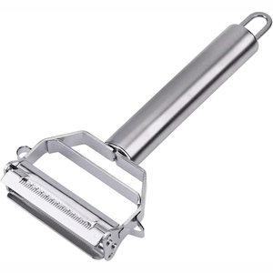 Trend Multifunctional Stainless Steel Manual <b>Vegetable</b> Julienne Potato Peeler Non-Stick Reusable Microwave Safe Portable - Product Image 1