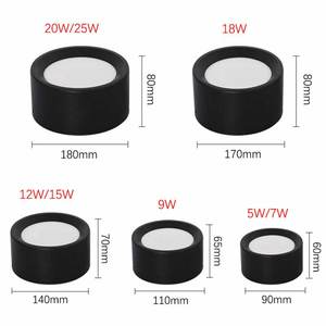 Lámpara Colgante Fluorescente de Estilo Lujoso, Superventas en Europa, Control Táctil, Ra90, Montaje en Superficie, para Sala de Estar, Aluminio Moderno, 6000K - Product Image 2