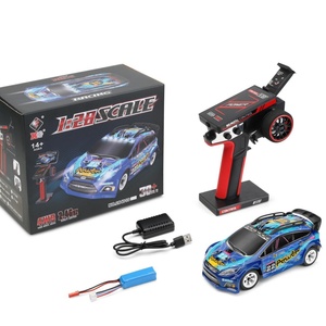 Voiture RC électrique Wltoys 284010 2023, haute vitesse 30 km/h, 2,4 GHz, 4 roues motrices, design de simulation 1:28 avec éclairage LED - Product Image 6