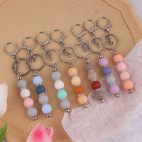Barres de porte-clés personnalisables avec logo, en métal, vierges, pour la création de bijoux, cadeaux DIY, vente en gros directe usine, OEM ODM