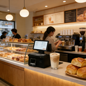 <span class=keywords><strong>Prix</strong></span> d'usine en gros, terminal de point de vente tout-en-un à double écran de 14 pouces, 1366*768, <span class=keywords><strong>caisse</strong></span> <span class=keywords><strong>enregistreuse</strong></span> 4 Go + 64 Go pour la vente au détail - Product Image 2