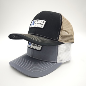 Gorra Richardson 112 de malla de algodón bicolor precurvada, lisa, de 6 paneles, estilo Y2K Hip Hop, de alta calidad, personalizada, con diseño de espiga, para playa - Product Image 6