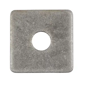 All'ingrosso della fabbrica rondelle quadrate piatte filettate rettangolari in acciaio al carbonio metallo quadrato rondelle piatte per costruzioni in legno