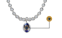 Collier RFID NFC en acier inoxydable passif 13,56 MHz, pendentif cœur en résine NFC avec puce 213 pour réseaux sociaux