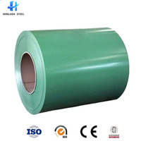 Bobine d'acier galvanisé prélaqué couleur verte PPGI, bobine PPGI, acier revêtu de zinc de haute qualité