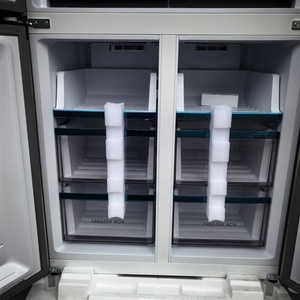 Fast Cross Door 4 <b>Fridge</b> Stainless Steel With Water Dispenser Air Cooled No Frost <b>Compressor</b> 632L Stainless Steel Body Silver Co - Product Image 2