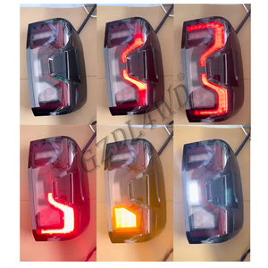 GZDL4WD ไฟท้าย LED สีแดงดัดแปลงอะไหล่รถยนต์ไฟท้ายสำหรับ Ranger <span class=keywords><strong>2022</strong></span> T9 <span class=keywords><strong>XLT</strong></span> XLS XL - Product Image 4