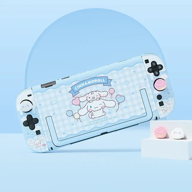 Ns2 Protective Case for Nintendo Switch 2 Protective Case Plug in Base Hello Kitty Kuromi Cinnamoroll Anime Game Peripherals