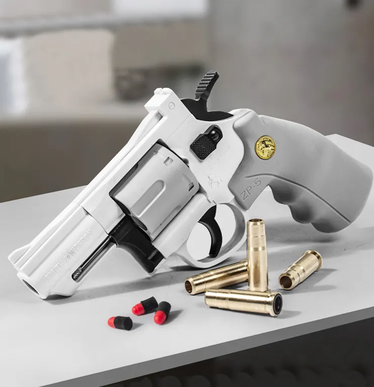 2022รูปแบบใหม่ ZP5หมุนนุ่ม Pisto ของเล่นปล่อยลูกกระสุนนุ่ม Cs ของเล่นแบบโต้ตอบสำหรับเด็กของเล่นพลาสติกกระสุนอ่อนชุดปืน