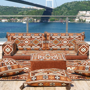 Ensemble de canapé sectionnel carré Majlis arabe <span class=keywords><strong>marocain</strong></span> avec mobilier de maison modulaire ottoman <span class=keywords><strong>pour</strong></span> salons et écoles - Product Image 4