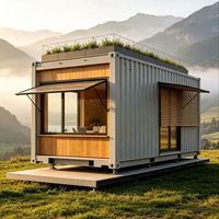 Maison Modulaire Préfabriquée de Luxe, Portable et Mobile, Chambre et Salon Prêts à l'emploi pour Hébergement Hôtelier – Approvisionnement Direct Usine