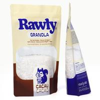 Sachet Doypack personnalisé avec logo et fermeture éclair pour aliments (nouilles, gelée, cacahuètes, fruits)
