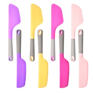 Spatule à <span class=keywords><strong>crème</strong></span> en silicone résistant à la chaleur, spatule à beurre antiadhésive, lisseur, épandeur, compatible four, compatible lave-vaisselle, pour gâteaux et pâtisseries - Product Image 6