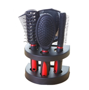 2024 nueva herramienta de espejo, juego de Peine combinado de 5 piezas, cepillo de peluquería, juego de niña, peine al por mayor - Product Image 6