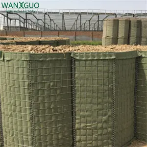 Heavy Duty Collapsible Flood Protection UV Residential Defensive Hesco Barrier