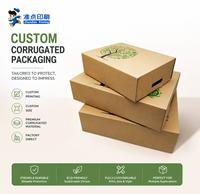 Boîte en carton ondulé personnalisée avec logo OEM, impression de précision, empilable, pour l'emballage écologique des fruits frais, destinée aux marques de vente au détail