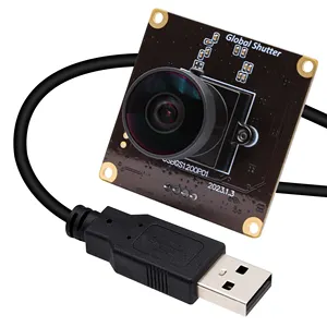 ELP USB webcam küresel deklanşör yüksek hızlı 1080P 90FPS geniş açı USB kamera modülü bilgisayar için