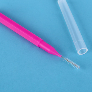 Brosse à dents jetable cure-dents brosse dentaire interdentaire cils sourcils levage brosses de stratification Spoolies - Product Image 6