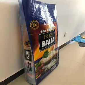 Grain Bean Pp Bags 50 Kg For 25 Kg Rice Bag Empty Rice Fertilizer Flour Maize Meal Corn Bran Animal Feed Bag Sacks Price