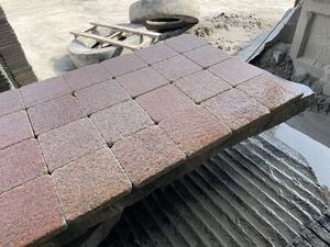 Adoquines <span class=keywords><strong>de</strong></span> Granito Rojo Flameado y Desgastado para Exteriores, Económicos, para Caminos y Entradas <span class=keywords><strong>de</strong></span> Vehículos - Product Image 6
