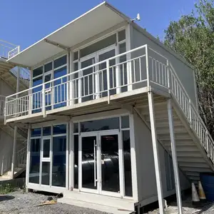 2023新项目房地产房屋海滩可拆卸集装箱商店工人集装箱房屋