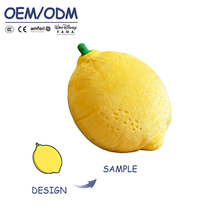 Tùy Chỉnh Mềm Nhồi Bông Kawaii Cảm Xúc Chuối Trái Cây Dễ Thương Plushie Gối Cho Trẻ Em - Product Image 4