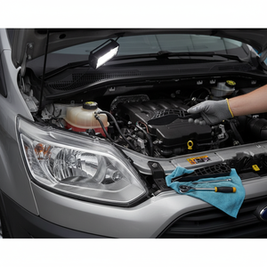 ชุดซ่อมไฟหน้าด้านซ้ายสภาพใหม่ (2ชิ้น) สำหรับ Ford Transit สามารถใช้ได้กับ BK3113W030BG OEM - Product Image 3