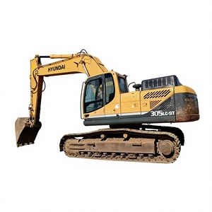 Excavatrice Hyundai305LC-9T d'occasion, pneus d'occasion, excavatrices hydrauliques, haute qualité, prix bas, en vente, livraison rapide, en stock - Product Image 1