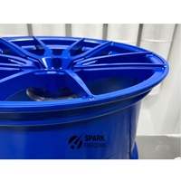 Bleu royal P87932 HAMMERTONE HAMMER COOPER D018 Revêtement en poudre Super Chrome