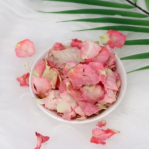 Pétales de rose secs avec pétales de pétales, pièces, couleur or, <span class=keywords><strong>blanc</strong></span>, pour la salle de bain, vente en gros en chine - Product Image 4