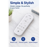 Nouvelle télécommande universelle multifonction de remplacement, 16 boutons, blanche, étanche, pour projecteur, prise en charge de la personnalisation, portée de 10 m