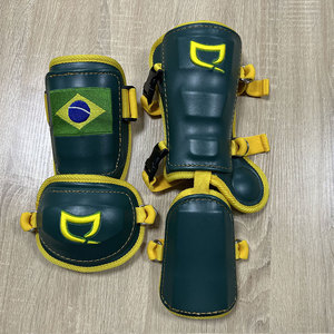 Nhà Máy Trực Tiếp OEM ODM Tùy Chỉnh PU Da Bảo Vệ Bóng Chày Khuỷu Tay Bảo Vệ Chân Bảo Vệ Ống Chân Bảo Vệ Bộ Thiếu Niên Phổ Màu Xanh Lá Cây 50 Pcs - Product Image 5