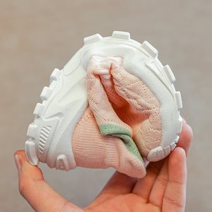 Slip on per bambini scarpe da passeggio scarpe da passeggio leggere e traspiranti antiscivolo in rete Casual per bambini scarpe da Tennis da corsa - Product Image 5