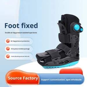 Penyangga Kaki Bernapas dengan Dua Kantung Udara untuk Fraktur Pergelangan Kaki Baru, Sepatu Tendon <span class=keywords><strong>Achilles</strong></span>, Perlindungan Profesional untuk Rehabilitasi - Product Image 6