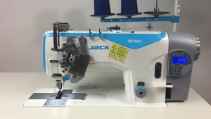 Nueva Máquina de Coser Computarizada de Doble Aguja JK-58450J-A 758750J con Cuchilla Recta para Cortar Hilo, Fácil de Cortar - Product Image 3