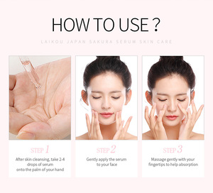 Suero Facial LAIKOU Radiant con Vitamina C y Extracto de Sakura Japonés para Aclarar la Piel Diariamente e Hidratarla Intensamente - Product Image 2