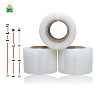 Usine chinoise Film étirable à la main 45cm X 1500 pieds expédition film plastique transparent