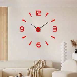 Factory Direct Sales Modern Digital Wall <strong>Clock</strong> Simple Fashionable Creative <strong>DIY</strong> Quartz <strong>Clock</strong> for Living Room Bedroom Wall Mounted - Product Image 4