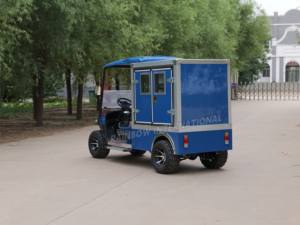 CE 승인 2 인승 골프 버기 전기 카트 하우스 키핑 골프 카트 화물 상자 폐쇄 트럭 - Product Image 5