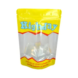 Mylar 부대 관례는 3.5g Chia 씨 사탕 음식 부대를 위해 포장하는 알루미늄 호일 지플락 소매 밀봉한 부대를 인쇄했습니다