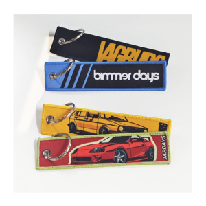 Porte-clés personnalisé avec logo brodé CCH, accessoire décoratif pour vêtements et sacs - Product Image 5