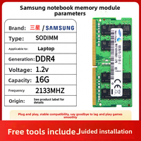 Pour ordinateur portable, mémoire 16G DDR4 32G 8G 2133 2400 2666 2933 3200MHZ