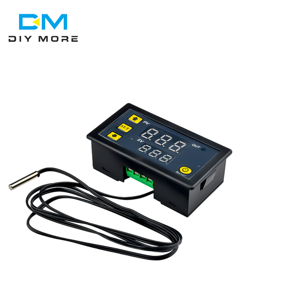 Voktta DC 12V 24V AC 110V 220V W3230 Regolatore di Temperatura Termostato Digale LED Diaplay Sensore NTC Interruttore di Controllo della Temperatura  1420