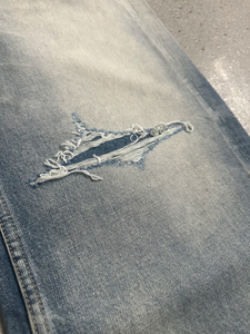 Pantalones Vaqueros YUCHEN Vintage Personalizados de Alta Calidad para Hombre, Estilo Baggy, Lavado <span class=keywords><strong>Monkey</strong></span>, Desgastados, de Algodón - Product Image 5