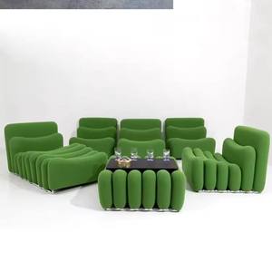 Sofá Seccional Modular de Diseño Premium, Sofá Compacto para Sala de Estar, Mueble con Espuma Tipo Mini Bar - Product Image 1